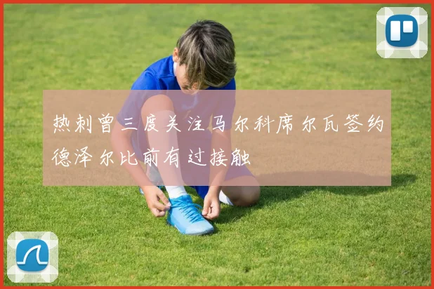 热刺曾三度关注马尔科席尔瓦签约德泽尔比前有过接触